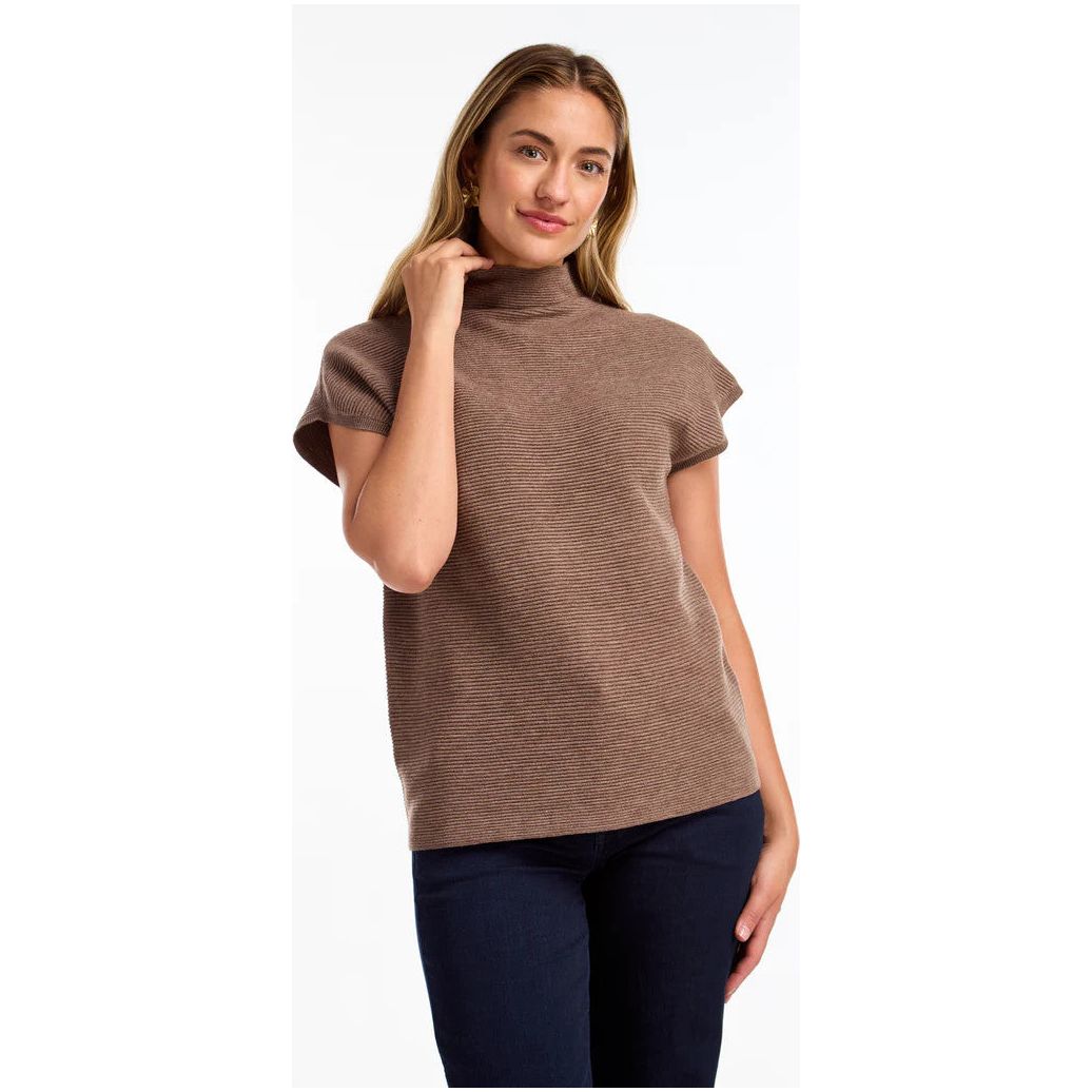 FDJ French Dressing Ottoman Mock Neck Sweater (2 Colors)