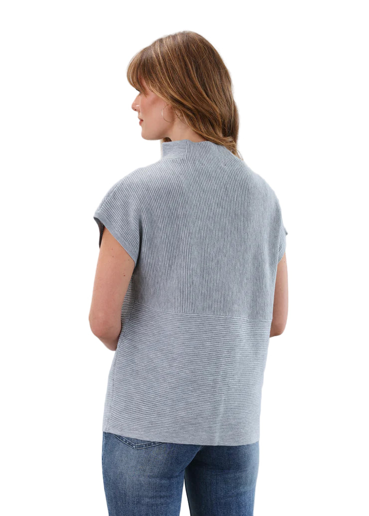 FDJ French Dressing Ottoman Textured  Sweater (1012333)(Grey)