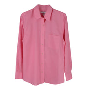Foxcroft Long Sleeve CVC Solid Bella Pink (105105)