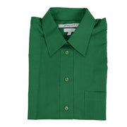 Foxcroft Long Sleeve CVC Solid Green Pepper (105105)