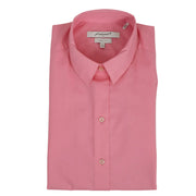 Foxcroft 3/4 Sleeve CVC Solid Bella Pink  Shirt (105106)