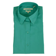 Foxcroft 3/4 Sleeve CVC Solid French Teal  (105106)