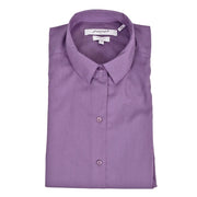 Foxcroft 3/4 Sleeve CVC Solid Light Plum Shirt (105106)