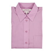 Foxcroft Plus Long Sleeve CVC Lavender Shirt (105111)