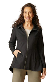 Habitat Luxe Pointe Solid SoHo Jacket (10611) (Black)