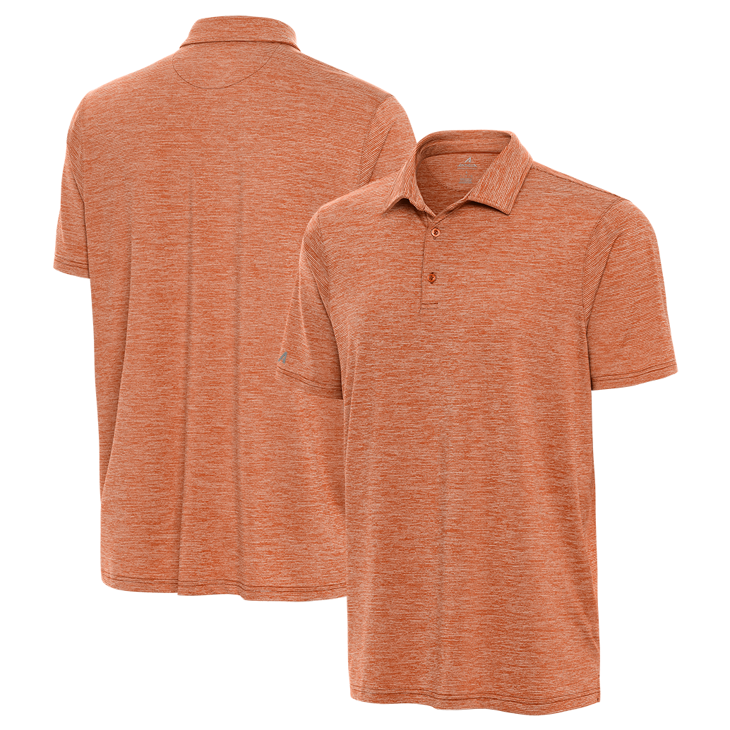 Antiqua Men's Sprout  Polo (10624331E)(Burnt Orange Heather)