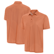 Antiqua Men's Trickle Polo (10634782C)(Burnt Orange/White)