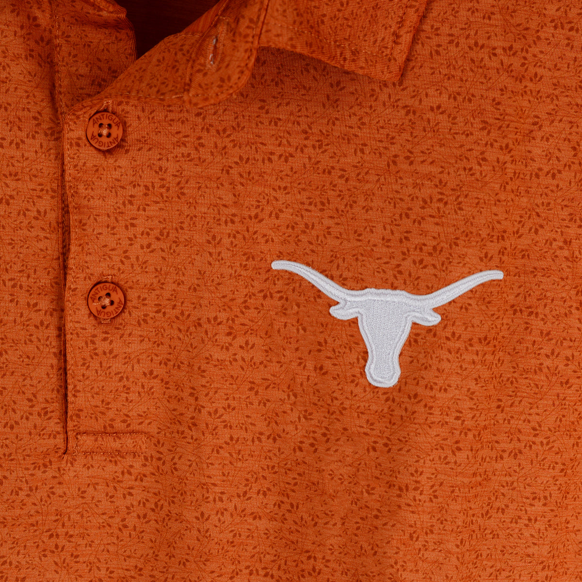 Antiqua Men's Ivy Polo (10634931E)(Burnt Orange Heather)