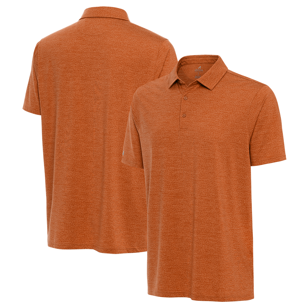 Antiqua Men's Ivy Polo (10634931E)(Burnt Orange Heather)
