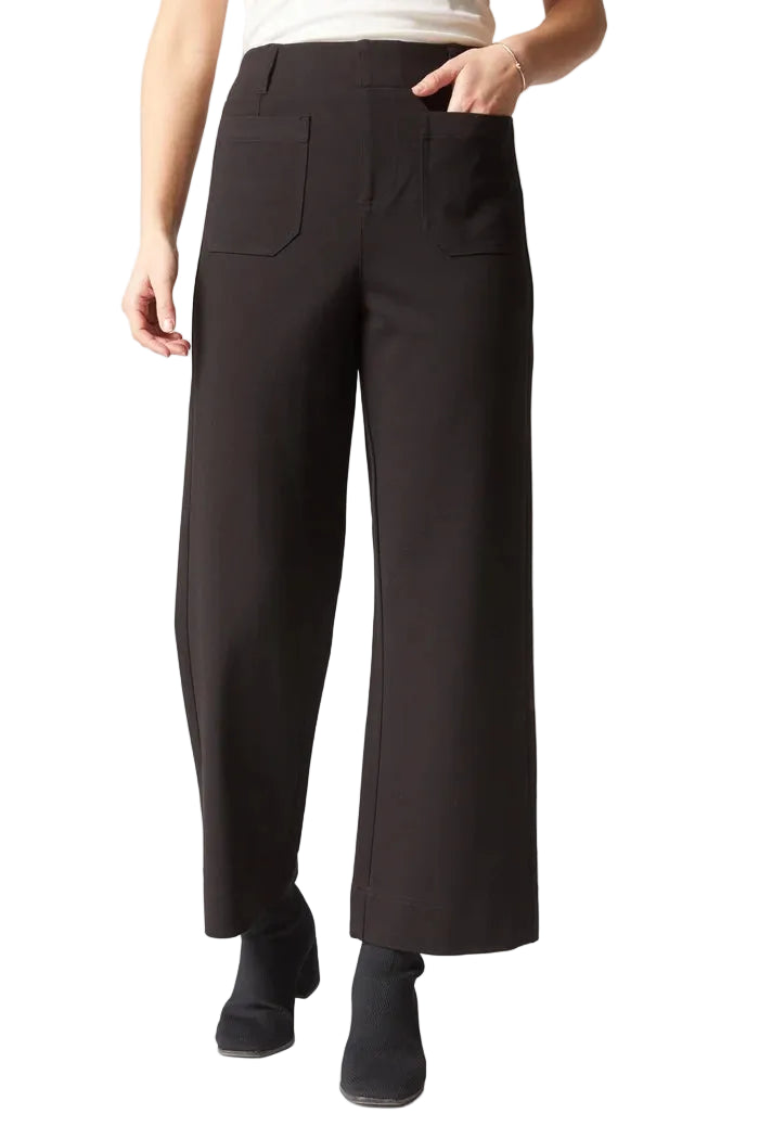 Habitat Luxe Ponte Solid Flood Pant (10676) (Black)