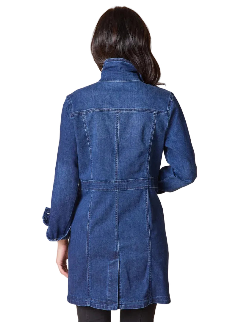 Habitat Stretch Denim City Jacket (11419) (Dark Denim)