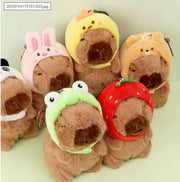 Capybara Plush Keychain