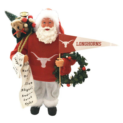 Texas Longhorn 12" Proud Santa