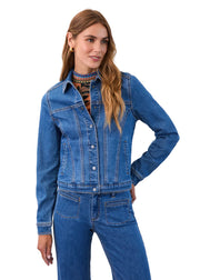 FDJ French Dressing Basic Denim Jacket ( Medium Wash )