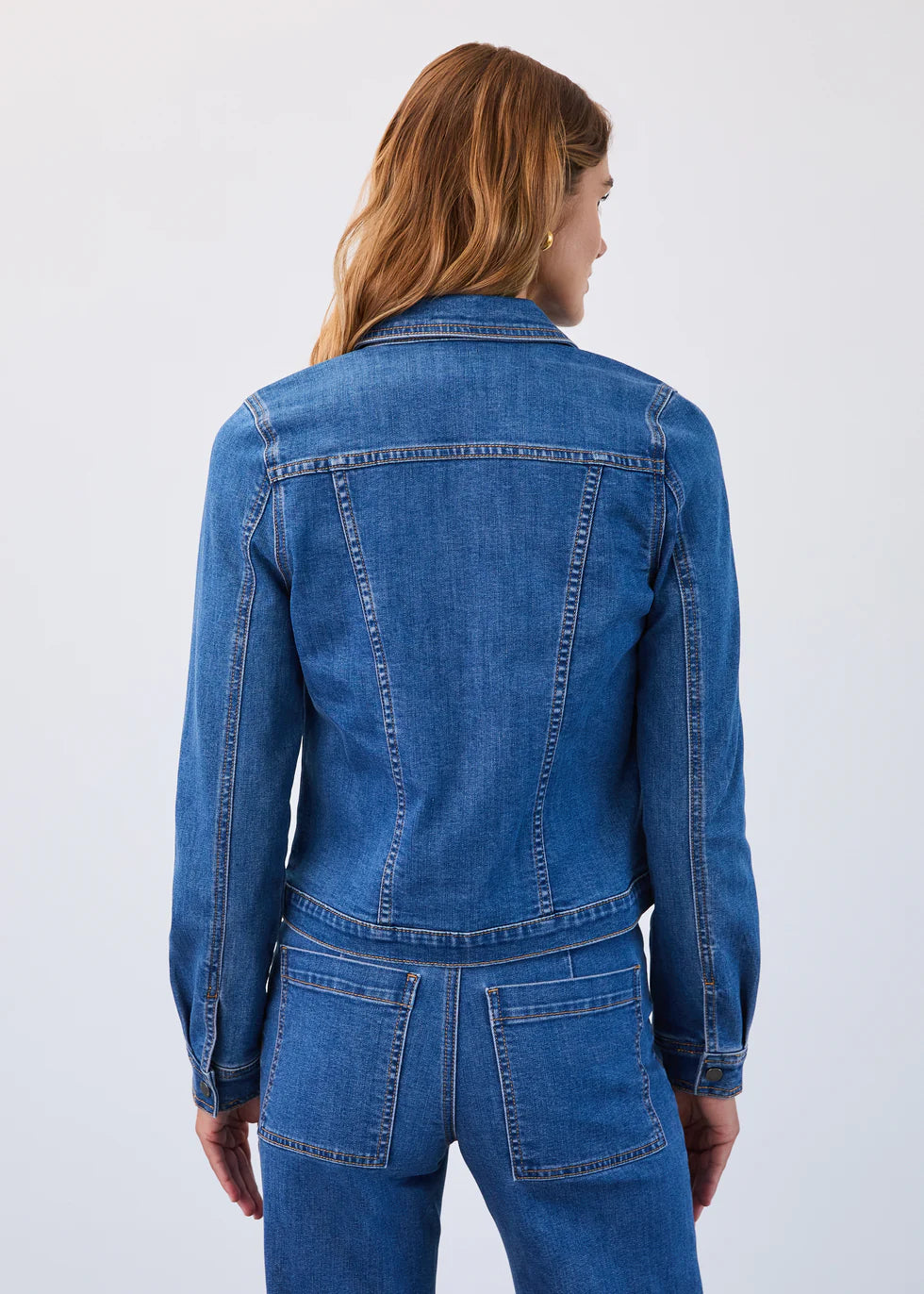 FDJ French Dressing Basic Denim Jacket ( Medium Wash )