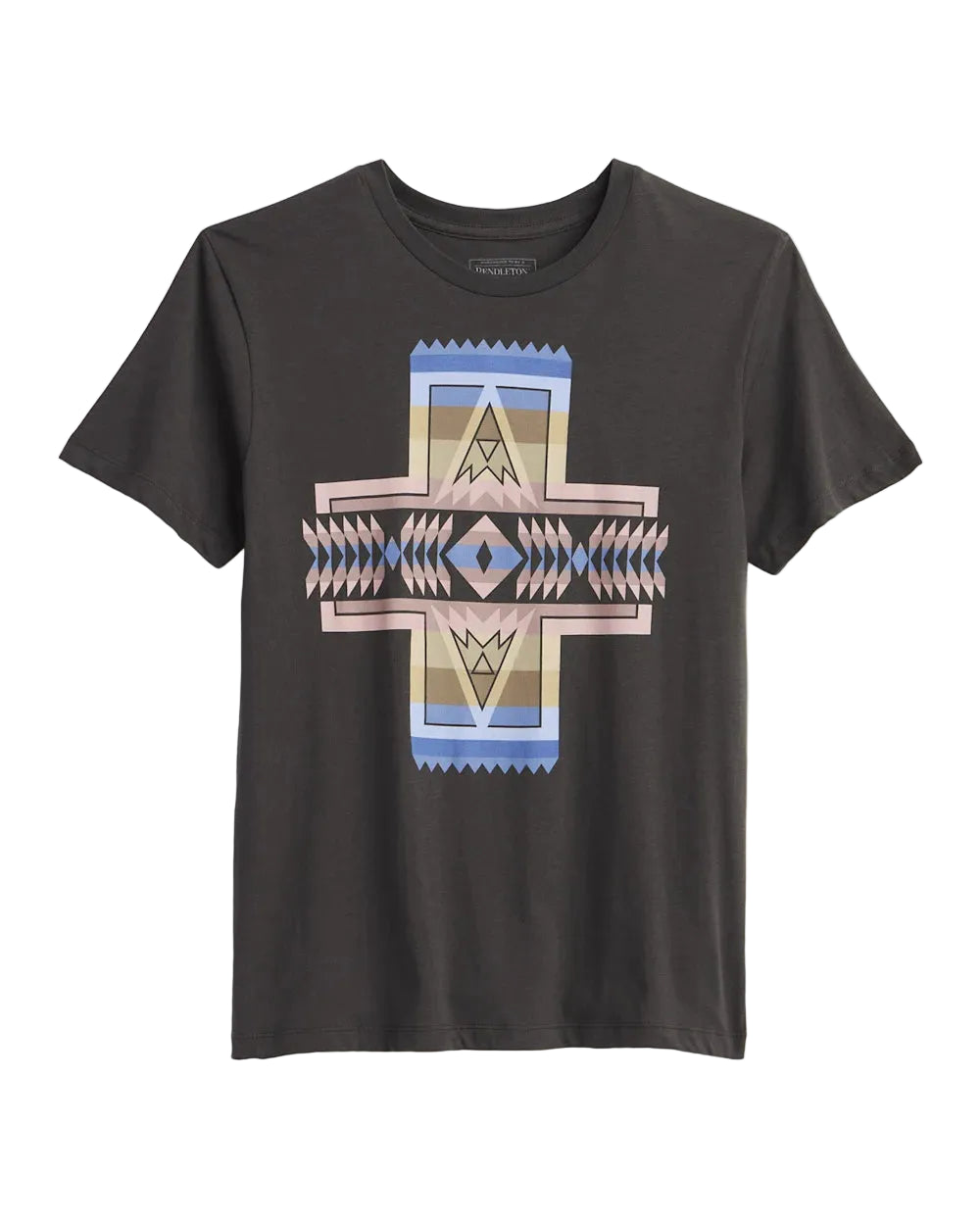 Pendleton Women's Western Graphic  Deschutes Tee (TB425-87562)(Vintage Black )