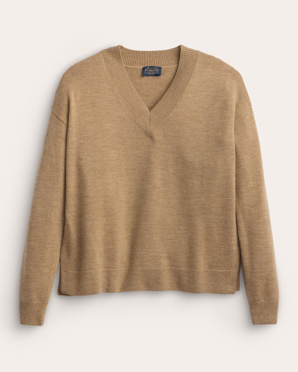 Pendleton Women's Merino V-neck Pull-over  Sweater (TC0185)(2 colors)
