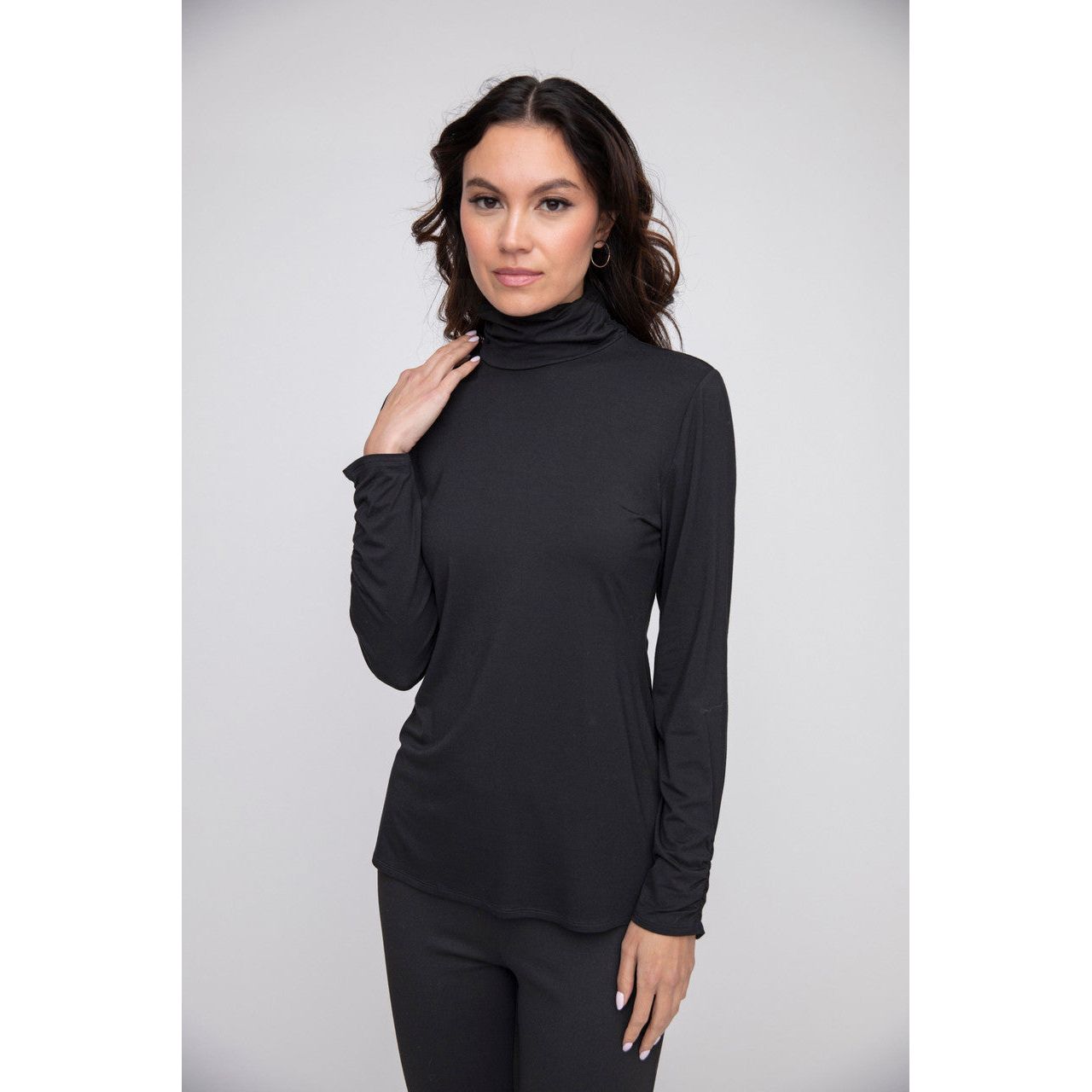 LIV by Habitat Ruched Turtleneck (3 Colors)