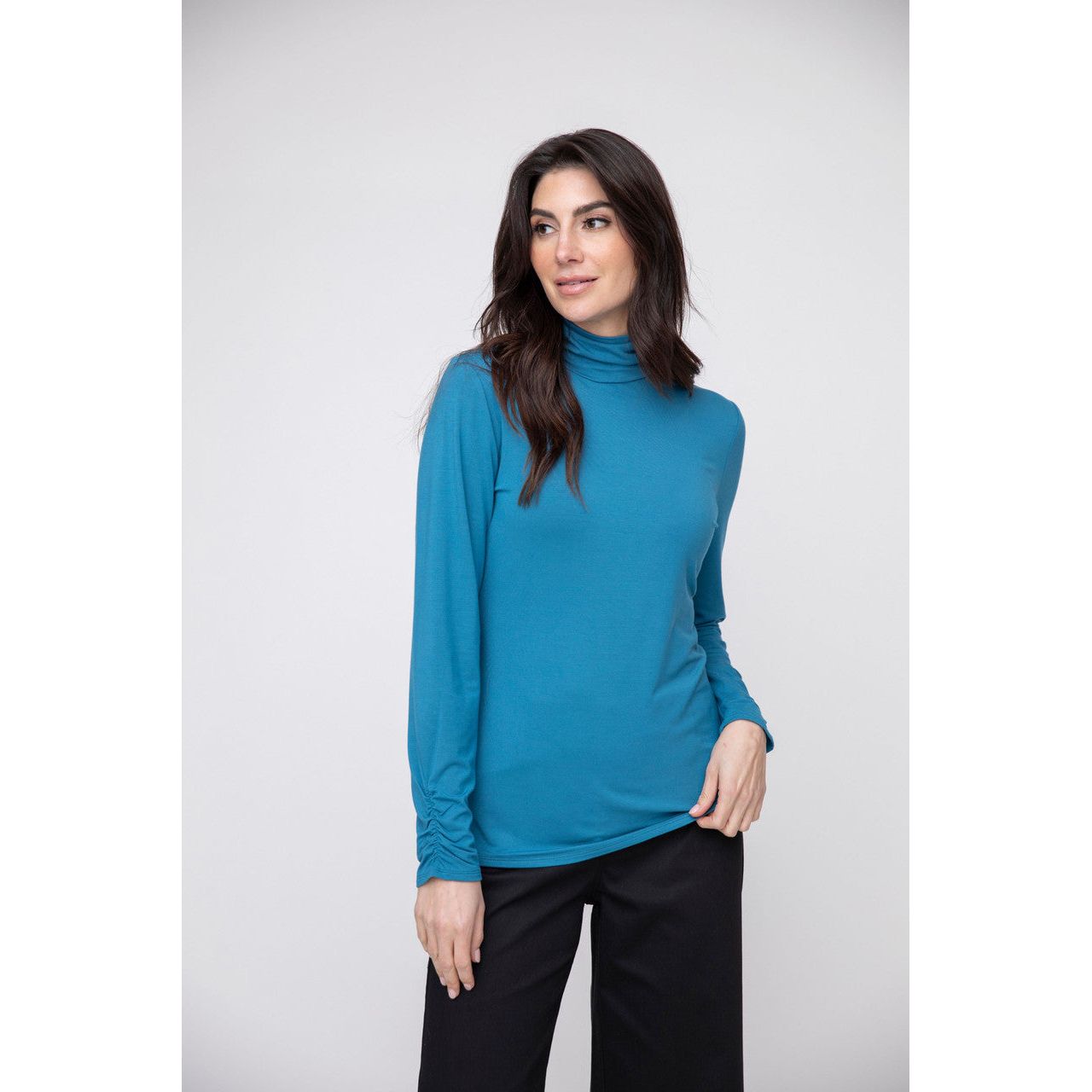 LIV by Habitat Ruched Turtleneck (3 Colors)