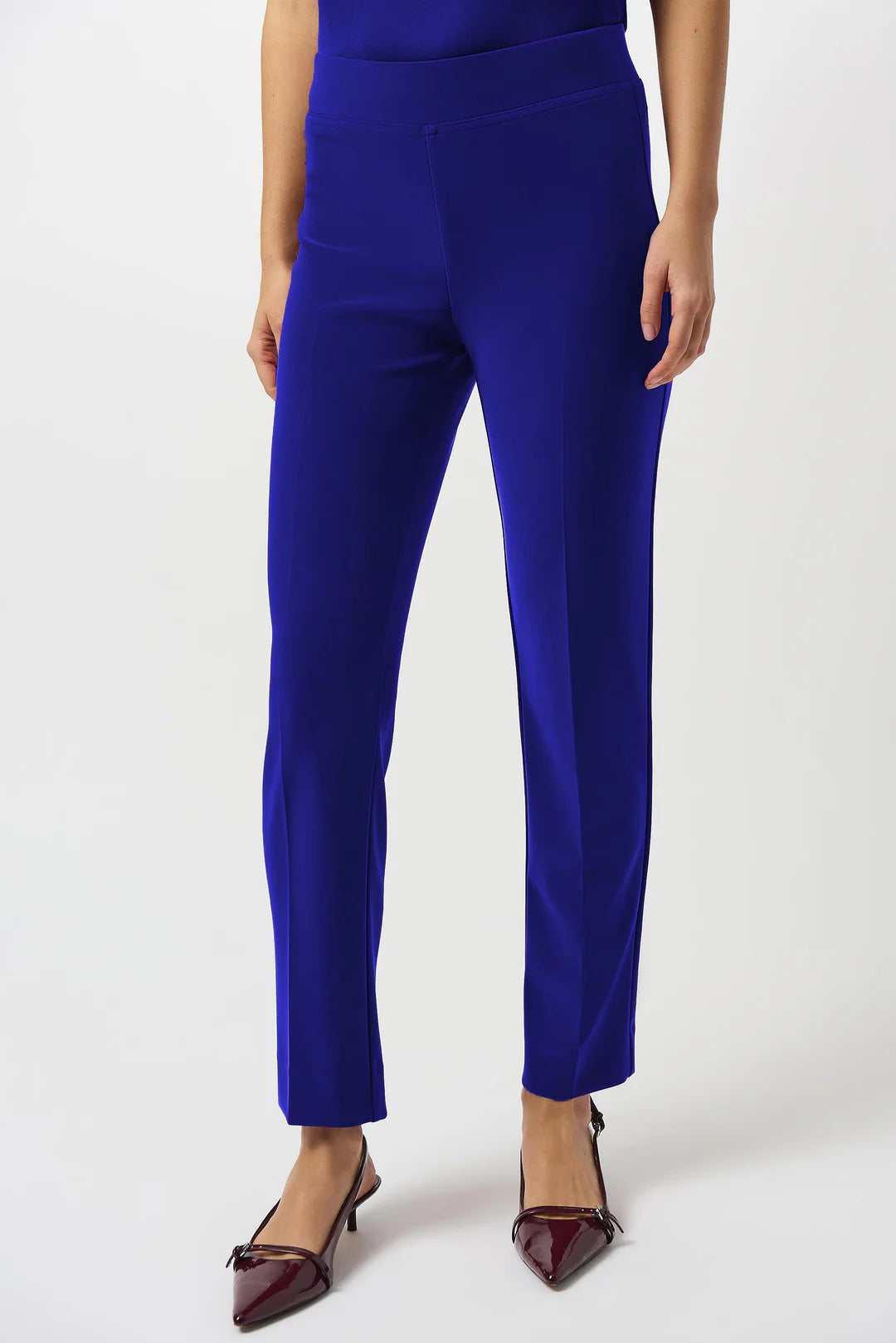 Joseph Ribkoff Straight Solid Sapphire Pant (143105)