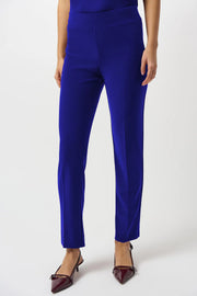 Joseph Ribkoff Straight Solid Sapphire Pant (143105)