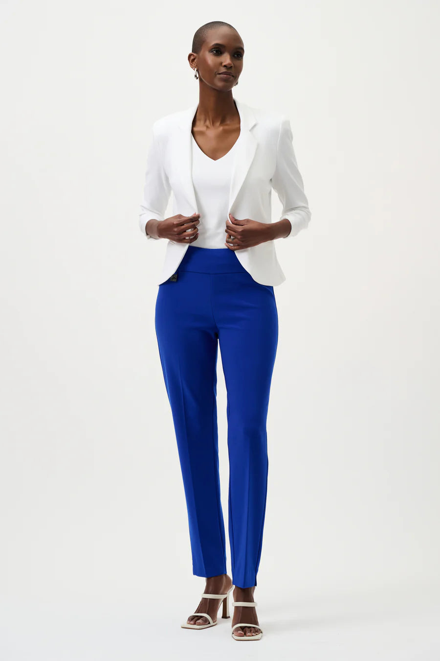 Joseph Ribkoff slim fit pant ( Royal Sapphire)Size 14) ( 144092)