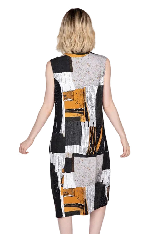 Olivia by Habitat Core Picasso Sleeveless Dress (145568) (Neutral)