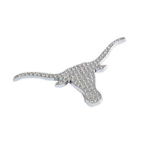 Texas Longhorn Vehicle Crystal Emblem (UTX-Crystal)