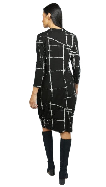 Olivia by Habitat Arthouse Grid Cocoon Dress (147567)