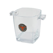 Texas Longhorn Square Ice Bucket with Pewter Medallion (SIB)