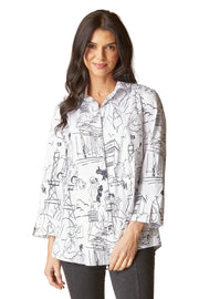 Habitat Perfect Travel Shirt With Hidden Placket (15419) (White)