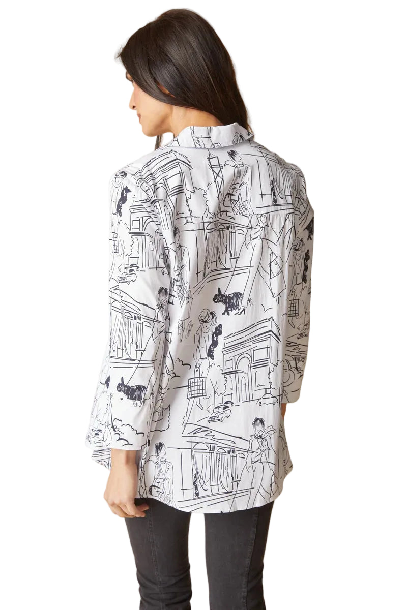 Habitat Perfect Travel Shirt With Hidden Placket (15419) (White)