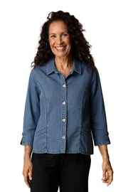 Habitat Perfect Travel Denim Shirt Jacket (15514) (Medium Denim)