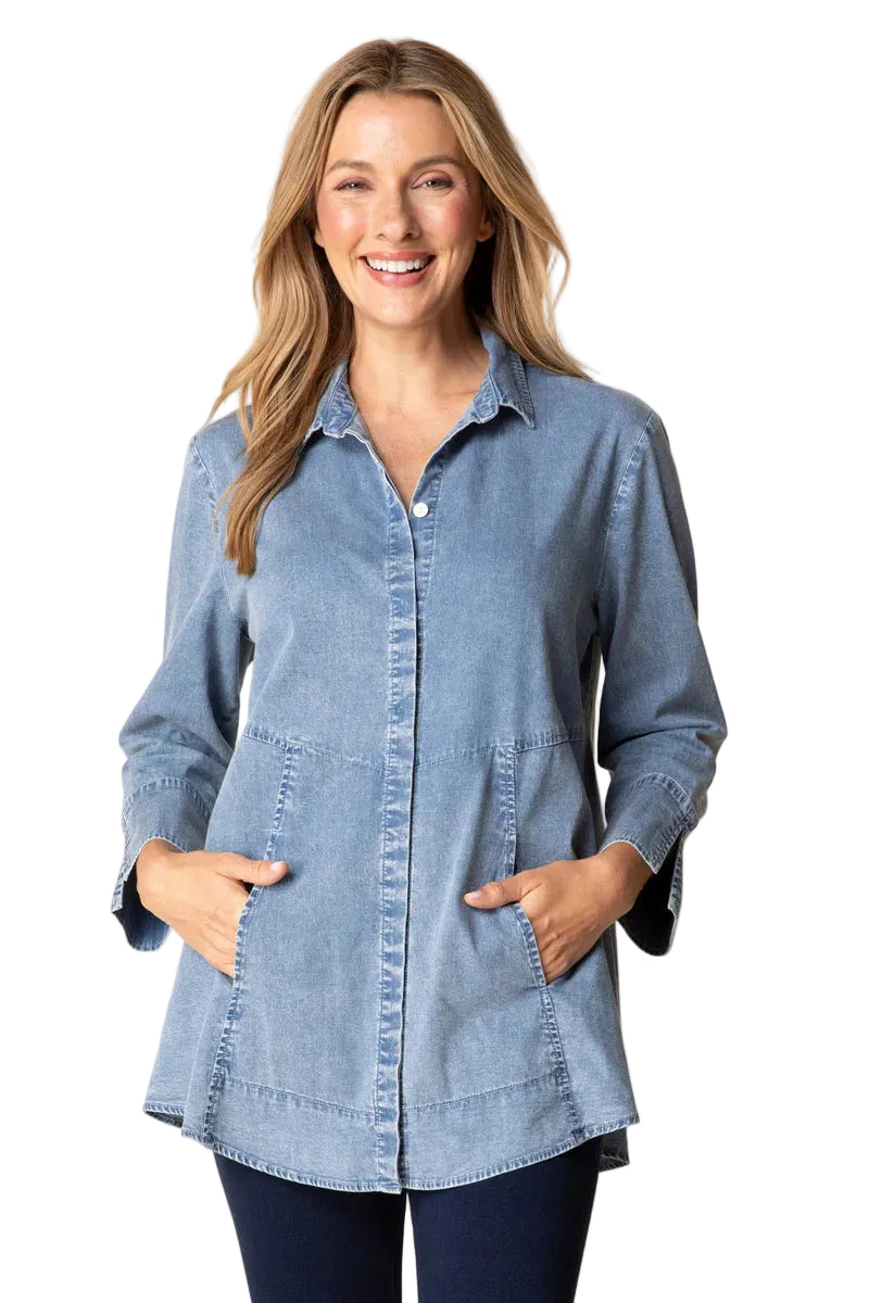 Habitat Perfect Travel Denim The One Shirt (15519) (Light Denim)