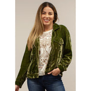 Kyla Seo Rosie Velvet Jean Jacket (3 Colors)