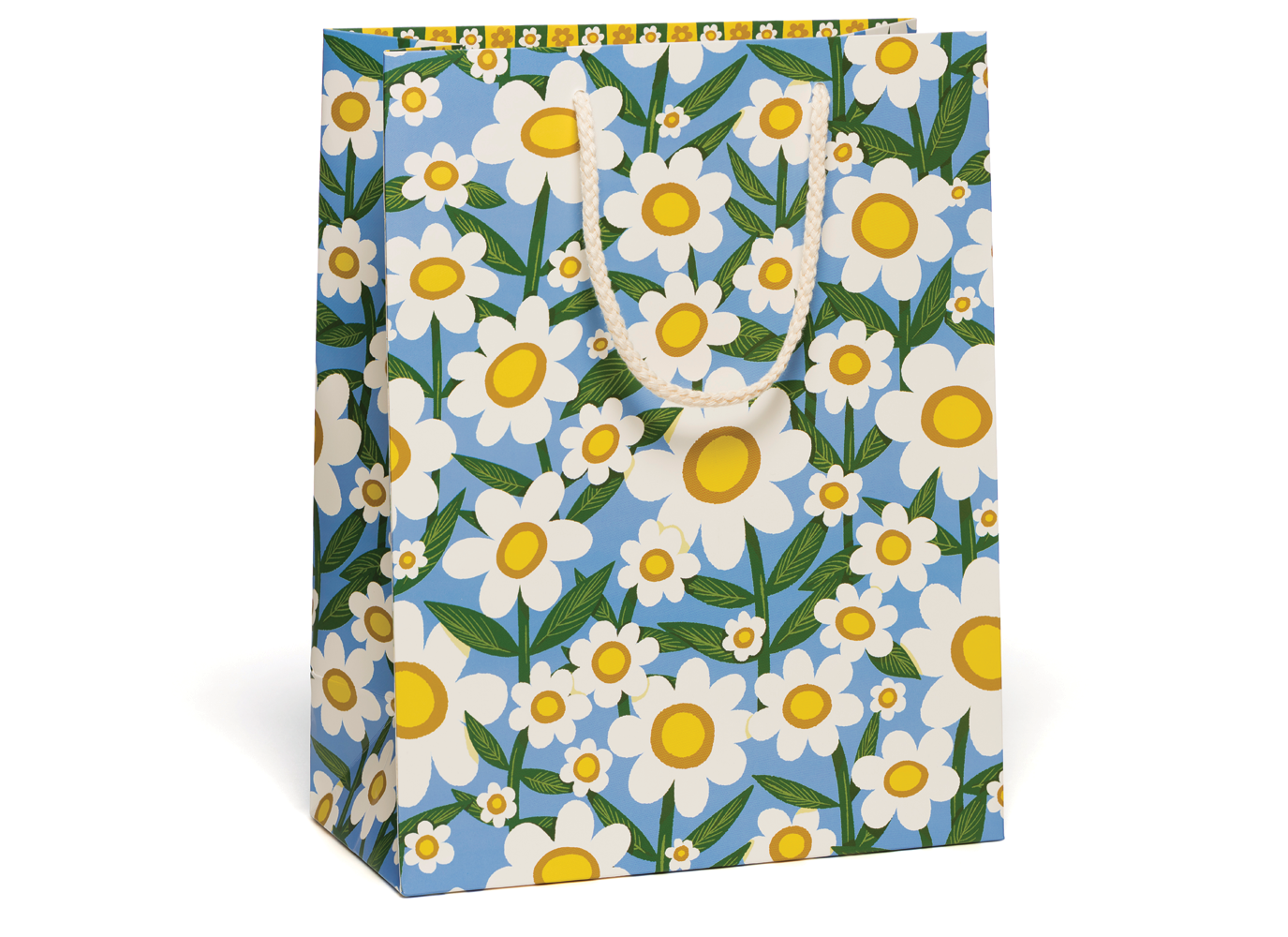 Seventies Daisy gift bag Large