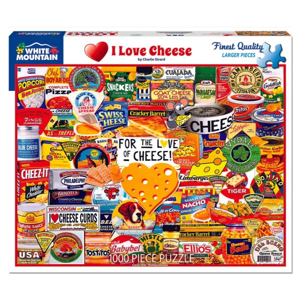 I Love Cheese Puzzle (1000 Piece)