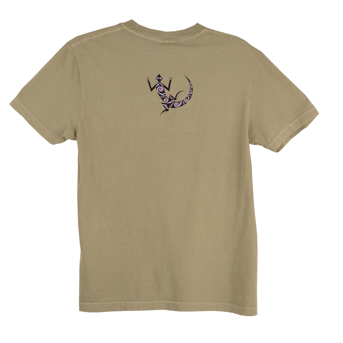 Sabaku Spinning Lizards Unisex Short Sleeve Tee (Granite)