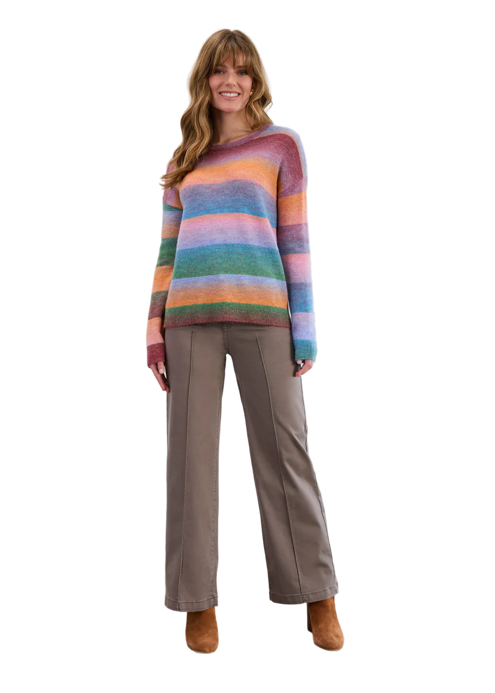FDJ French Dressing Brixton Spacedye Sweater (1626538)(Multi)