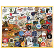 White Mountain Texas Craft Beers Puzzle (1000 Piece)