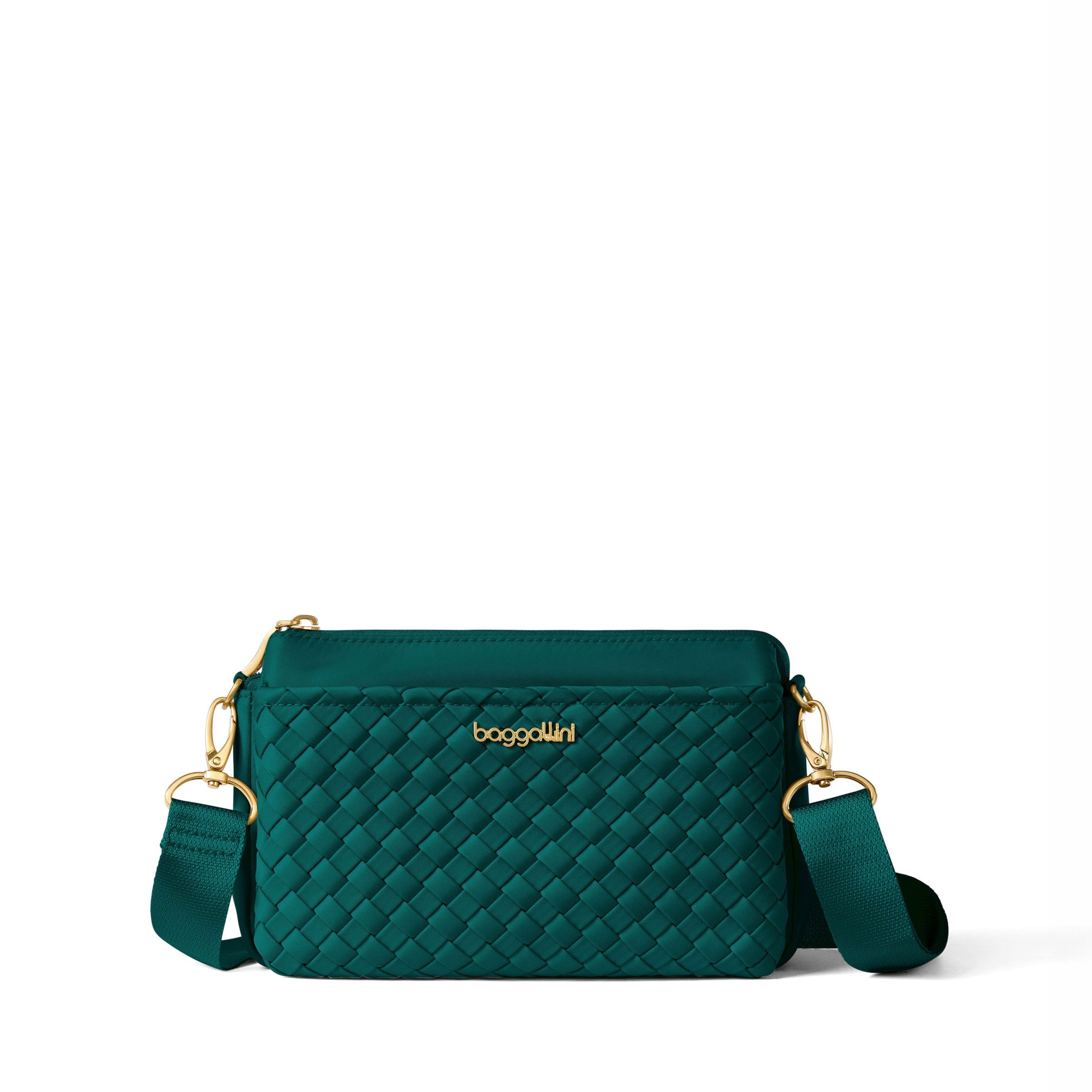 Baggallini Perry Woven Crossbody (2 colors Colors)(PRW157)