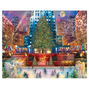White Mountain Rockefeller Christmas Puzzle (1000 Piece)