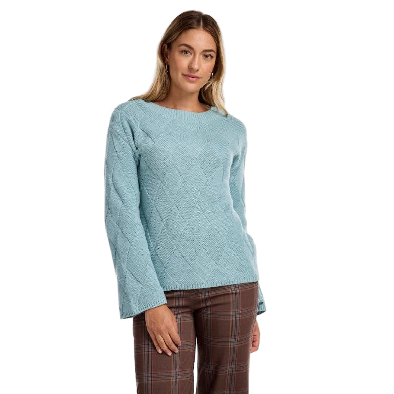 FDJ French Dressing Diamond Weave Boatneck Sweater (2 Colors)