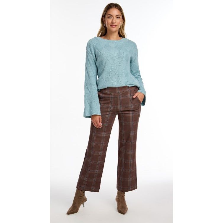 FDJ French Dressing Diamond Weave Boatneck Sweater (2 Colors)