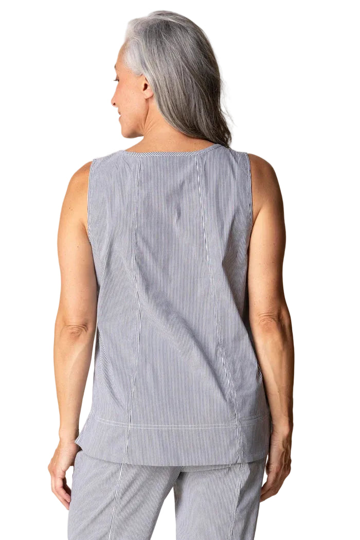 Habitat Cool Tech Seaside Layering Tank (18350)(Navy)