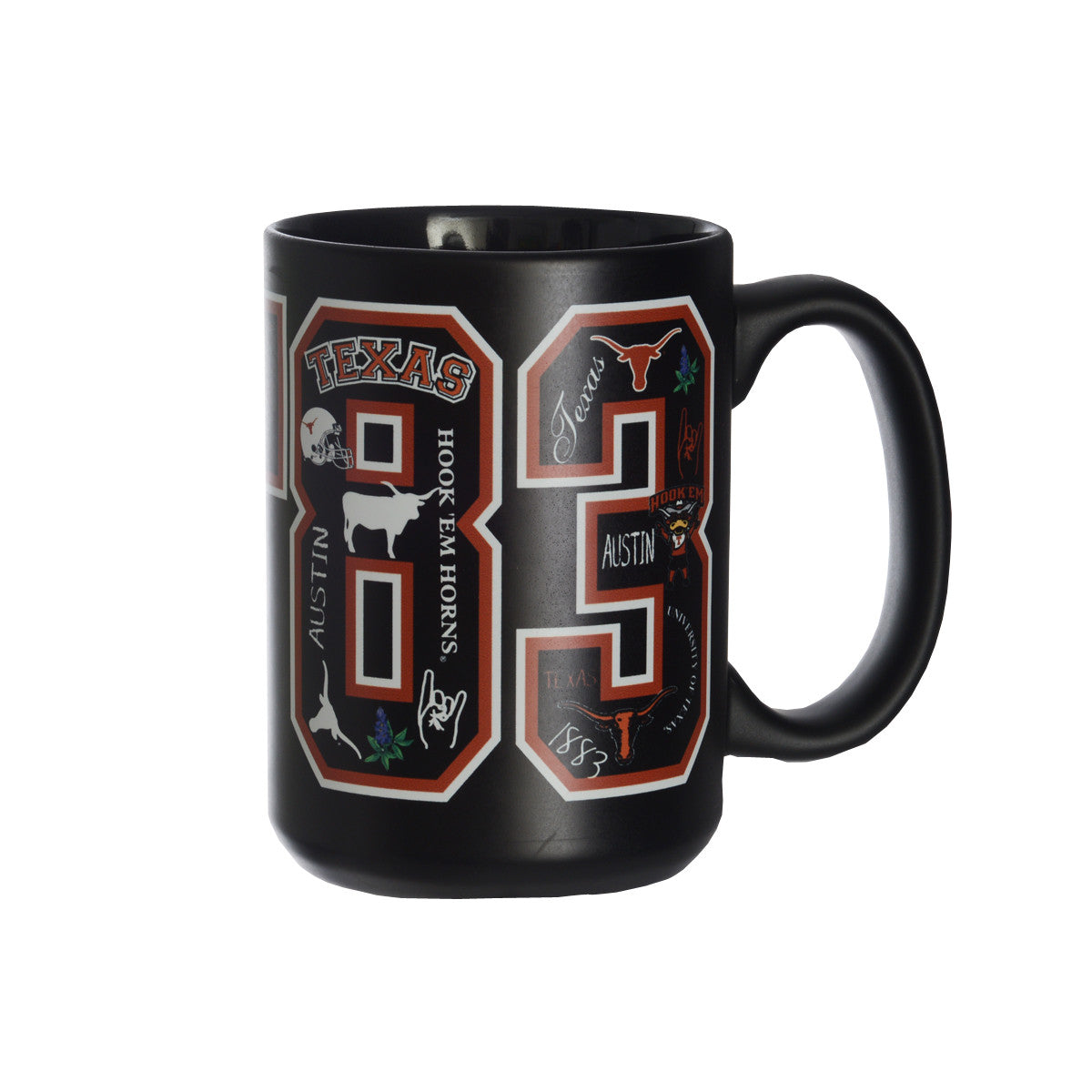 Texas Longhorn UT83  Matte Mug  MF4070BSUB