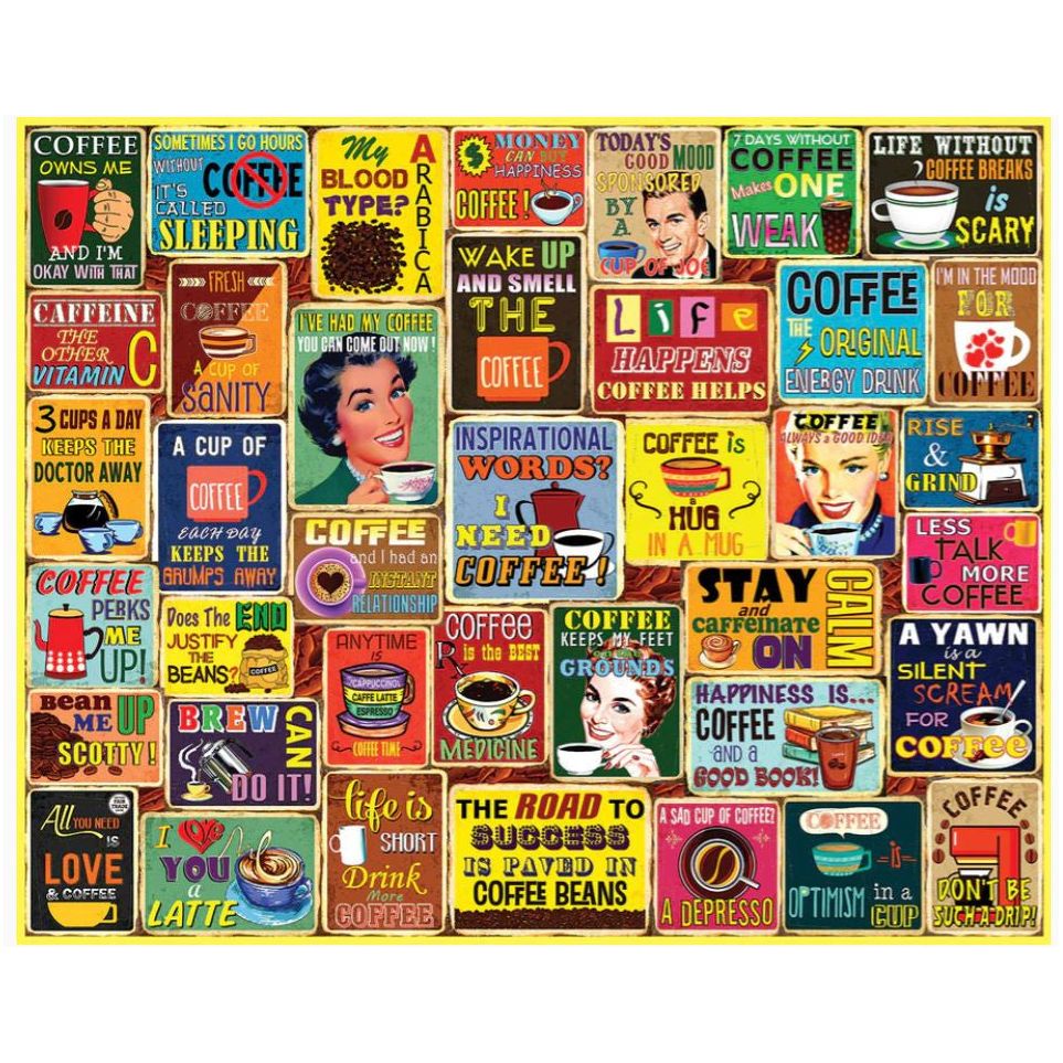 I Love Coffee Puzzle (1000 Piece)