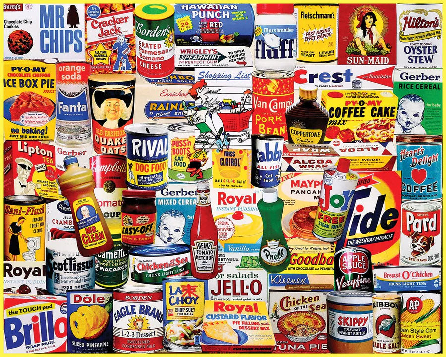 White Mountain  Mom's Shopping List Puzzle (1000 Piece)