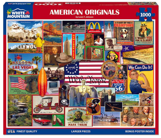 White Mountain American Originals Puzzle (1000 Piece)