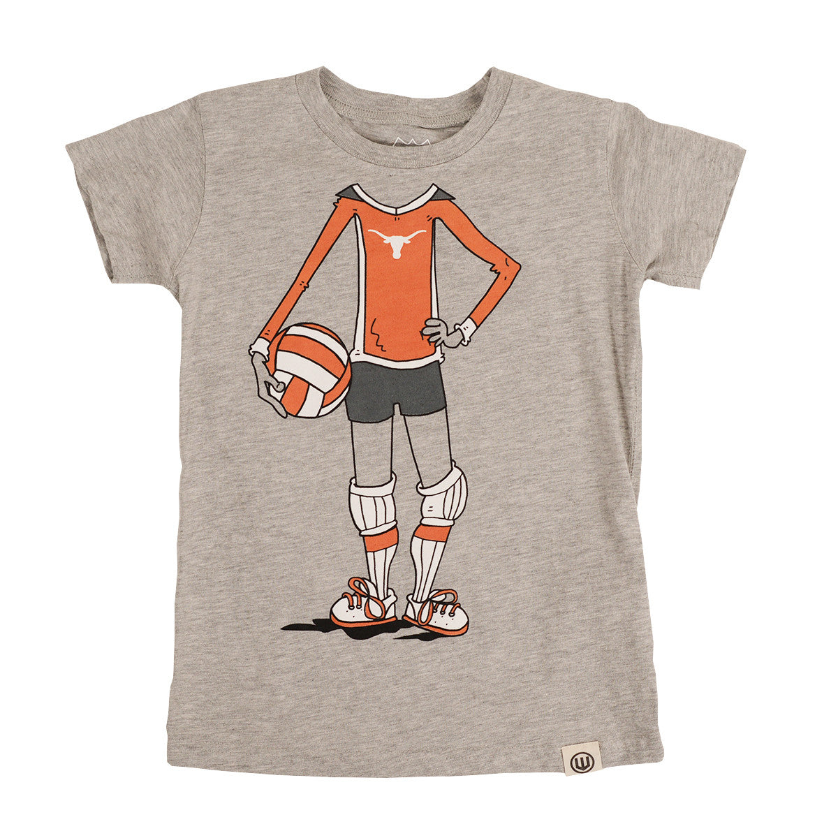 Texas Longhorn Toddler/Youth Volleyball Tee (1893V-TEX)